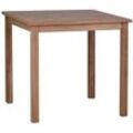 Teak Esstisch 70x70cm Massivholz Teak