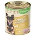 18 x 800 g Lecker.Pet® Josie's Saftige Fleischmahlzeit Sensitiv mit Pute & Reis Hundefutter Nassfutter