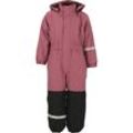 Schneeoverall ZIGZAG "Neverland" Gr. 104, EURO-Größen, rosa (rosa, schwarz) Kinder Overalls für aktive Tage bei jedem Wetter