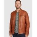 Bugatti Lederjacke Herren, cognac