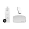 HOMEPILOT Gateway premium + Gurtwickler RolloTron pure smart 2er-Set + Sonnensensor