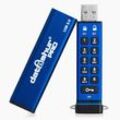 ISTORAGE USB-Stick "datAshur Pro 128GB" USB-Sticks Gr. 128 GB GB, blau