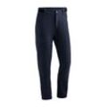 Funktionshose MAIER SPORTS "Foidit M" Gr. 48, Normalgrößen, blau (dunkelblau), Herren, 91% Polyester, 9% Elasthan, Hosen, Herren Outdoorhose, warme Winter Wanderhose, Regular Fit