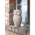 Eule Errol, Deko Figur, Garten, Terrasse, antikes Finish, toller Blcikfang FF-580022