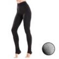 Winter-Leggings für Damen, 100 den - mit Fersensteg