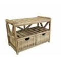 Sitzbank Used-Look Wohnen Möbel Sitz Holz, recyceltes Holz, Used Look,rustikal FF-101403