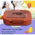 Klarstein - Schmatzfatz Lunchbox, Unterteilte Brotdose für Erwachsene & Kinder, Lunchbox mit Fächern, Bento-Box für Schule & Kita, BPA-Freie