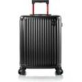 Hartschalen-Trolley HEYS "Smart Luggage schwarz, 53 cm" Gr. B/H/T: 39cm x 53cm x 23cm 42 l, schwarz Koffer Heys x Joachim Llambi Handgepäck Smart Gepäck mit App-Funktion