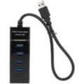 4 Schnittstellen 3HUB usb One Drag Four Hub Splitter Computer Laptop Extender