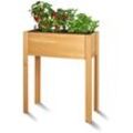 Garten Hochbeet Pflanzbbeet aus Holz ca. 84 x 98 x 40 cm - Parkside