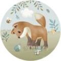 Little Dutch - Wandsticker xl Forest Friends (100x100cm)