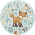 Little Dutch - Wandsticker xl Forest Friends (100x100cm)