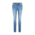 TOM TAILOR Damen Alexa Skinny Jeans, blau, Uni, Gr. 32/32