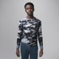 Jordan Brooklyn Essentials Camo-Longsleeve (ältere Kinder) - Grau