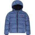 Steppjacke LEVI'S KIDS, Jungen, Gr. 10 (140), blau (marineblaus), Obermaterial: 100% Polyester, meliert, casual, Jacken, for BOYS