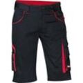 Fortis - Herren Bermuda 24, schwarz/rot Gr.62