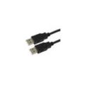 Usb Cable am-am 1.8m black (CCP-USB2-AMAM-6) (CCP-USB2-AMAM-6) - Gembird