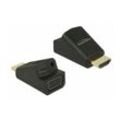 Adapter hdmi-a Stecker vga Buchse mit Audio (screwless) (65895) - Delock