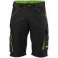 Fortis - Herren Bermuda 24, schw./limegreen, Gr. 60