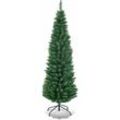 Hochwertiger pvc Künstlicher Weihnachtsbaum Grüner Tanne Christbaum Weihnachtsdeko mit Metallstaender (180 cm) - Goplus