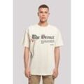 T-Shirt F4NT4STIC "The Bronx OVERSIZE TEE" Gr. 4XL, beige (sand), Herren, Obermaterial: 100% Baumwolle, Shirts, Print