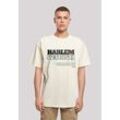 T-Shirt F4NT4STIC "Harlem OVERSIZE TEE" Gr. 4XL, beige (sand), Herren, Obermaterial: 100% Baumwolle, Shirts, Print