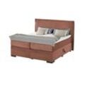 Jette Home Boxspringbett mit Bettkasten Adapt - braun - Materialmix - 182 cm - 132 cm - Möbel Kraft