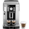 DELONGHI Magnifica S ECAM21.116.SB - 5 Kaffeespezialitäten Kaffeevollautomat Silber