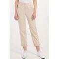 Stoffhose RECOVER PANTS "CARA" Gr. 34, Normalgrößen, beige (creme) Damen Hosen in lässiger Passform