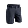 Funktionsshorts MAIER SPORTS "Nil Short M", Herren, Gr. 46, Normalgrößen, blau (dunkelblau), 90% Polyamid, 10% Elasthan, Hosen, Herren Shorts, kurze Wanderhose, Outdoorhose 4 Taschen, Regular Fit