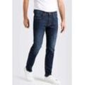 Straight-Jeans MAC "Arne Pipe" Gr. 33, Länge 32, blau (dunkelblau used) Herren Jeans