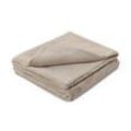 Kuscheldecke aus Kunstfell - Beige