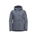 Winterjacke JACK WOLFSKIN "SNOWY PARK JKT W", Damen, Gr. L (42/44), blau (night, blau), Obermaterial: 72% Polyamid, 28% Polyester; Futter: 100% Polyester; Füllung: 100% Polyester, Jacken