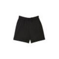 TOM TAILOR DENIM Damen Lockere Shorts, schwarz, Uni, Gr. S