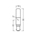 OSRAM LED-Leuchtmittel Special T, B15d, 8 W, 2.700 K, dim.