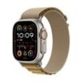 Apple Watch Ultra 2 49 mm (GPS + Cellular) Alpine Loop Medium mandel, natur