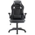 Raptor Gaming Stuhl GS-50 PU schwarz/schwarz