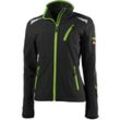 Damen Jacke 24, schw./limegreen, Gr. xxl - Fortis