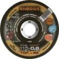 Rhodius - XTK6 exact, 10 Stück, 115 x 0,6 mm, Trennscheibe