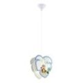 Pendel Lampe Baby Spiel Zimmer Holz Schirm Affen Motiv Jungen Mädchen Tier Hänge Leuchte Eglo 96952