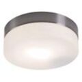 Design Decken Leuchte rund Glas Opal Spot Strahler Wohn Zimmer Beleuchtung Flur Lampe