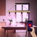 Smart Decken Pendel Lampe Vintage Design Hänge Leuchte dimmbar App Handy Steuerung im Set inkl. rgb led Leuchtmittel