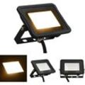 LED-Fluter 20 w Warmweiß - Flutlichter & Spotleuchten - Schwarz - The Living Store