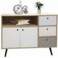 Sideboard 'Benton' MDF, Metall