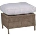 Rattan Hocker 'Caracas' 100% Baumwolle, Polyrattan