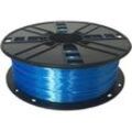 WhiteBOX 3D-Filament Seiden-PLA blau mit Perlglanz 2.85mm 1000g Spule