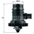 MAHLE Thermostat, Kühlmittel mit Dichtung für VAUXHALL GMC OPEL CHEVROLET 1338029 55579011 55561629 TM 37 103