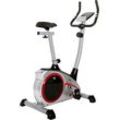 Heimtrainer CHRISTOPEIT SPORT "AL 1" Fahrradtrainer silberfarben Schwungmasse ca. 9 kg, 8 Widerstandsstufen