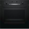 BOSCH Pyrolyse Backofen "HBA578BB0", A (A+++-D), schwarz, B:59,4cm H:59,5cm T:54,8cm, Backöfen