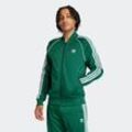 Trainingsjacke ADIDAS ORIGINALS "SST TT" Gr. S, grün (collegiate grün), Herren, Obermaterial: 70% Polyester, 30% Baumwolle, Jacken, Superstar, Retro Look